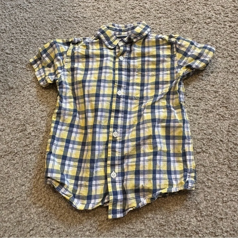 Size 5 Button Down Shirt Bundle Boys Children’s Place Short Sleeve & Long Sleeve